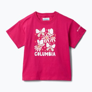 Tricou pentru copii Columbia Mission Lake II SS Graphic guava pink/floral frenzy