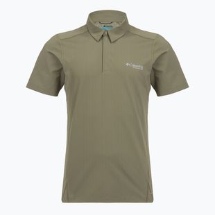 Tricou pentru bărbați Columbia Diamond Peak Pro Polo stone green
