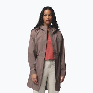 Pelerină de ploaie pentru femei Columbia Weekend Adventure II Long Shell iron