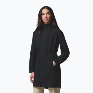 Pelerină de ploaie pentru femei Columbia Weekend Adventure II Long Shell black