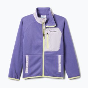 Bluză fleece pentru copii Columbia Fast Trek V Full Zip stormwatch/lavender pearl