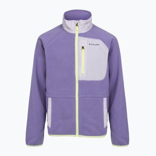 Bluză fleece pentru copii Columbia Fast Trek V Full Zip stormwatch/lavender pearl