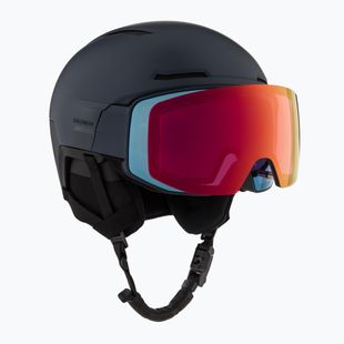 Cască de schi Salomon Driver Prime Sigma Plus dress blue/sigma poppy red/sigma ice blue