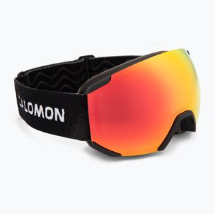 Ochelari de schi pentru copii Salomon Radium black/mi mid red