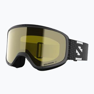Ochelari de schi Salomon Aksium 2.0 Acces black/flash yellow