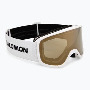Ochelari de schi pentru copii Salomon Lumi Acces Jr white/flash gold