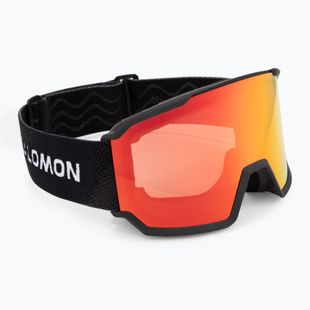 Ochelari de schi Salomon S/View 3 black/ml mid red