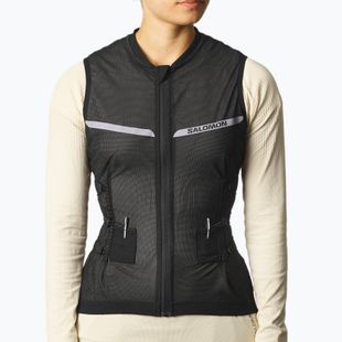 Vestă de schi pentru femei Salomon Flexcell Pro black