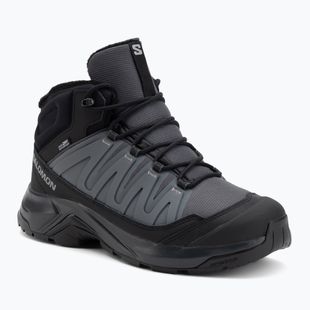 Încălțăminte de drumeție pentru bărbați Salomon X-Adventure Coldrush WP asphalt / black / alloy
