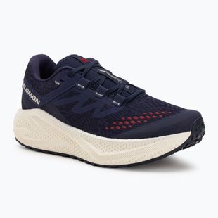 Încălțăminte de alergare pentru bărbați  Salomon Aero Glide 3 Gravel astral aura/vanilla ice/haute red