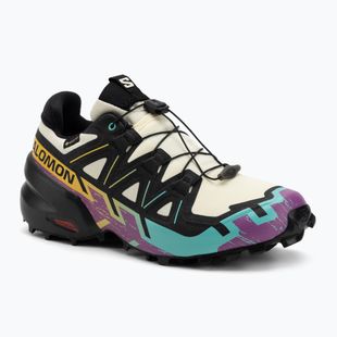 Încălțăminte de alergare pentru bărbați  Salomon Speedcross 6 GTX transparent yellow/black/waterfall