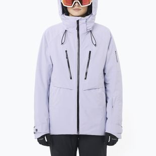 Geacă de schi pentru femei Salomon Brilliant 2.0 cosmic sky