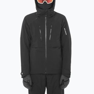 Geacă de schi pentru bărbați Salomon Brilliant 2.0 deep black