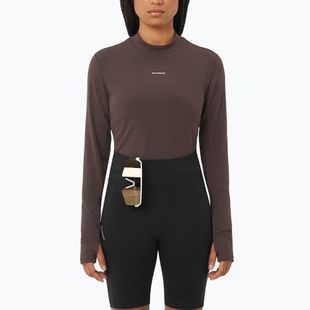 Longsleeve dealergare pentru femei Salomon Bliss coffee bean