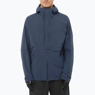 Geacă softshell pentru bărbați Salomon Outherpath Pro 2.5 l blue nights