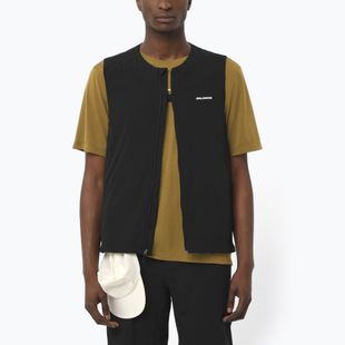 Vesta pentru alergare Salomon Mountain Flex Hybrid deep black