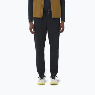 Pantaloni de alergare pentru bărbați Salomon Shakeout Hexaflow deep black