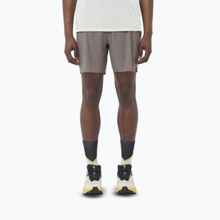 Pantaloni scurți de alergare pentru bărbați Salomon Sense Aero 7" iron