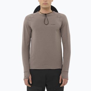Bluză pentru bărbați Salomon Essential Lightwarm CN iron