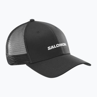Șapcă  Salomon Logo Trucker negru intens