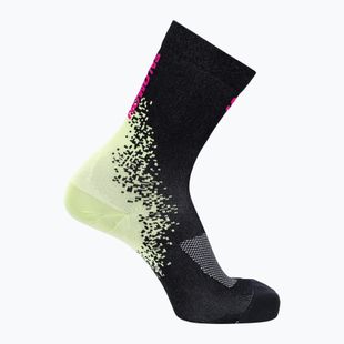 Șosete Salomon Gravel Crew pink glo/butterfly