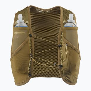 Vestă de alergare Salomon Active Skin 4 Set brilliant olive/willow