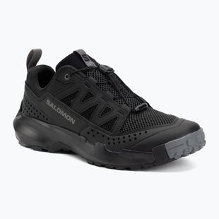 Încălțăminte de drumeție pentru bărbați Salomon Techamphibian 5 black/black/castlerock
