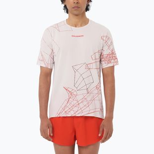 Tricou de alergare pentru bărbați Salomon S/Lab Speed Tee lilac ash/fiery red