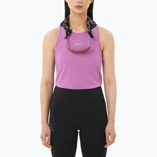 Tricou de alergare pentru femei Salomon Shakeout Core Tank iris orchid