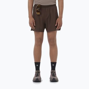 Pantaloni scurți de alergare pentru bărbați Salomon Sense Aero Stow 5" coffee bean