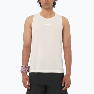 Tricou pentru bărbați Salomon Shakeout Core whisper white