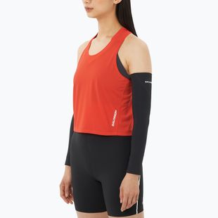 Tricou de alergare pentru femei Salomon Sense Aero Short Tank fiery red