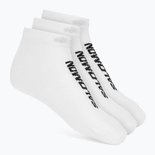 Șosete Salomon Everyday Lite Low 3 perechi white/white/white