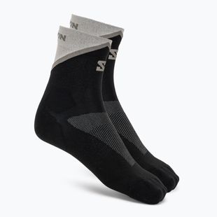 Șosete Salomon Pulse Ankle black/gull gray/silver cloud