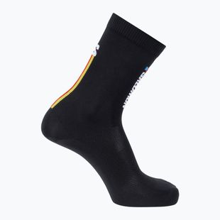 Șosete Salomon Pulse Race Flag Crew black