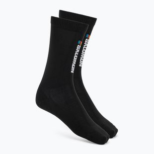 Șosete Salomon Pulse Race Flag Crew black