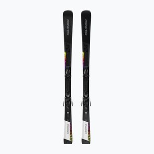 Schiuri de coborâre + legături Salomon S/Max 24H + M10 GW black/white