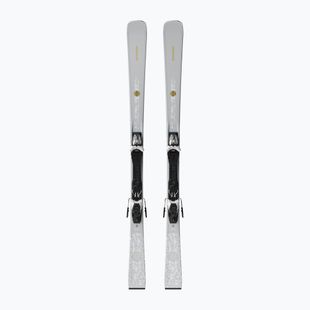 Schiuri de coborâre pentru femei + legături Salomon S/Max N°10 + M10 GW silver met/glitter
