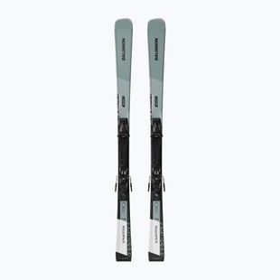 Schiuri de coborâre + legături Salomon S/Max 8 + M10 GW wrought iron/black