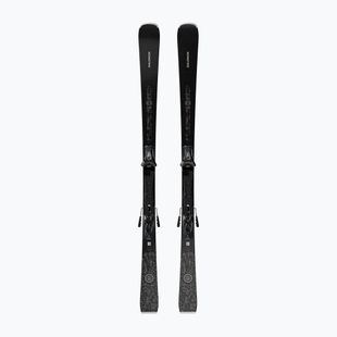 Schiuri de coborâre pentru femei + legături Salomon S/Max N°14 + MI12 GW black/glitter