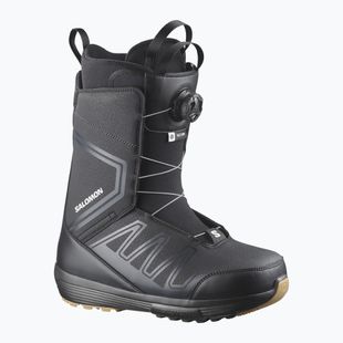 Încălțăminte de snowboard pentru bărbați Salomon Faction Boa black/black/black