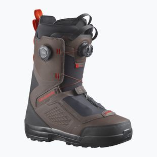 Încălțăminte de snowboard pentru bărbați Salomon Echo Dual Boa black/wren/fiery red