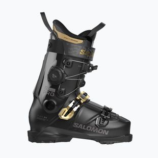 Încălțăminte de schi pentru femei Salomon S/Pro Alpha C Boa 95 W black/gold met./dark grey met