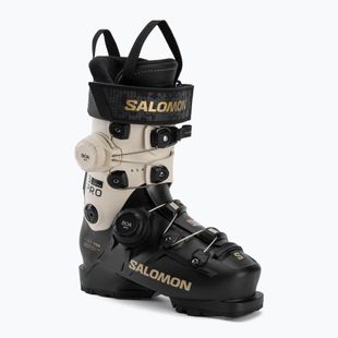 Încălțăminte de schi pentru femei Salomon S/PRO Supra Dual Boa 105 W black/ birch/gold met
