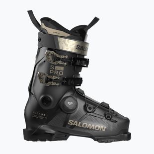 Încălțăminte de schi pentru femei Salomon S/PRO Supra S Boa 85 W black/beluga met/light bronze met