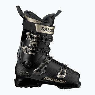 Încălțăminte de schi pentru femei Salomon S/PRO Supra 95 W black/dark gray met/light bronze met