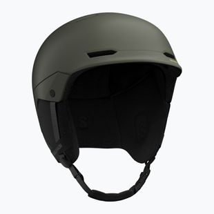 Cască de schi pentru copii Salomon Husk Jr castor gray