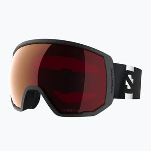 Ochelari de schi Salomon Radium Pro Outline Sigma S3+S1 black/sigma fire red/sigma light blue