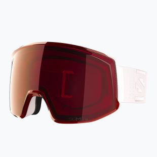 Ochelari de schi Salomon Skarn Prime Sigma S3+S1 white/sigma fire red/sigma light blue