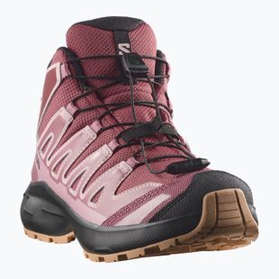 Încălțăminte de drumeție pentru copii Salomon XA Pro Mid Waterproof nocturne/dusky orchid